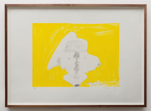 Maria Lassnig: Kopf mit Ohren / Gomera = Mexico, 1999